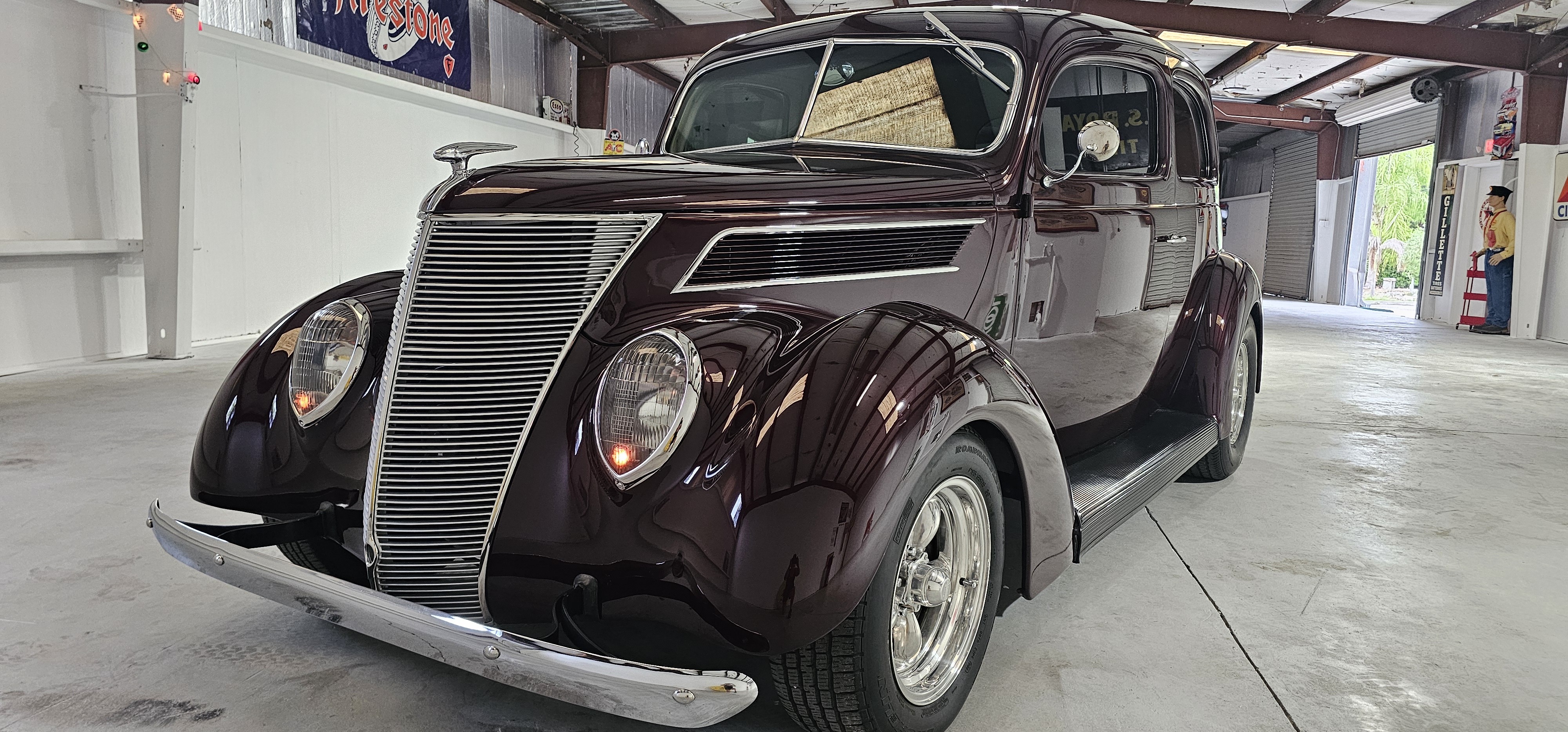 1937 Ford Slant Back Street Rod 14