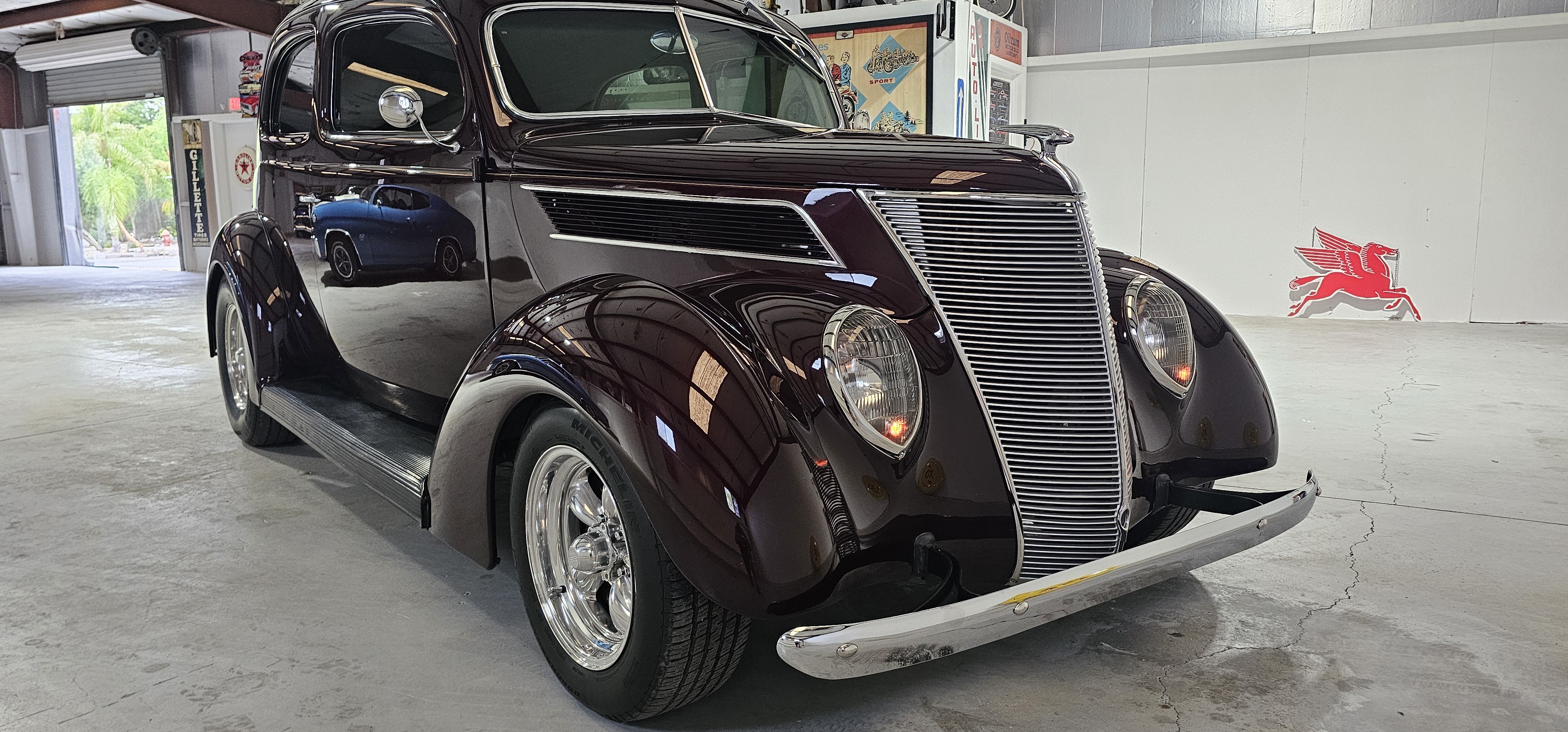 1937 Ford Slant Back Street Rod 16