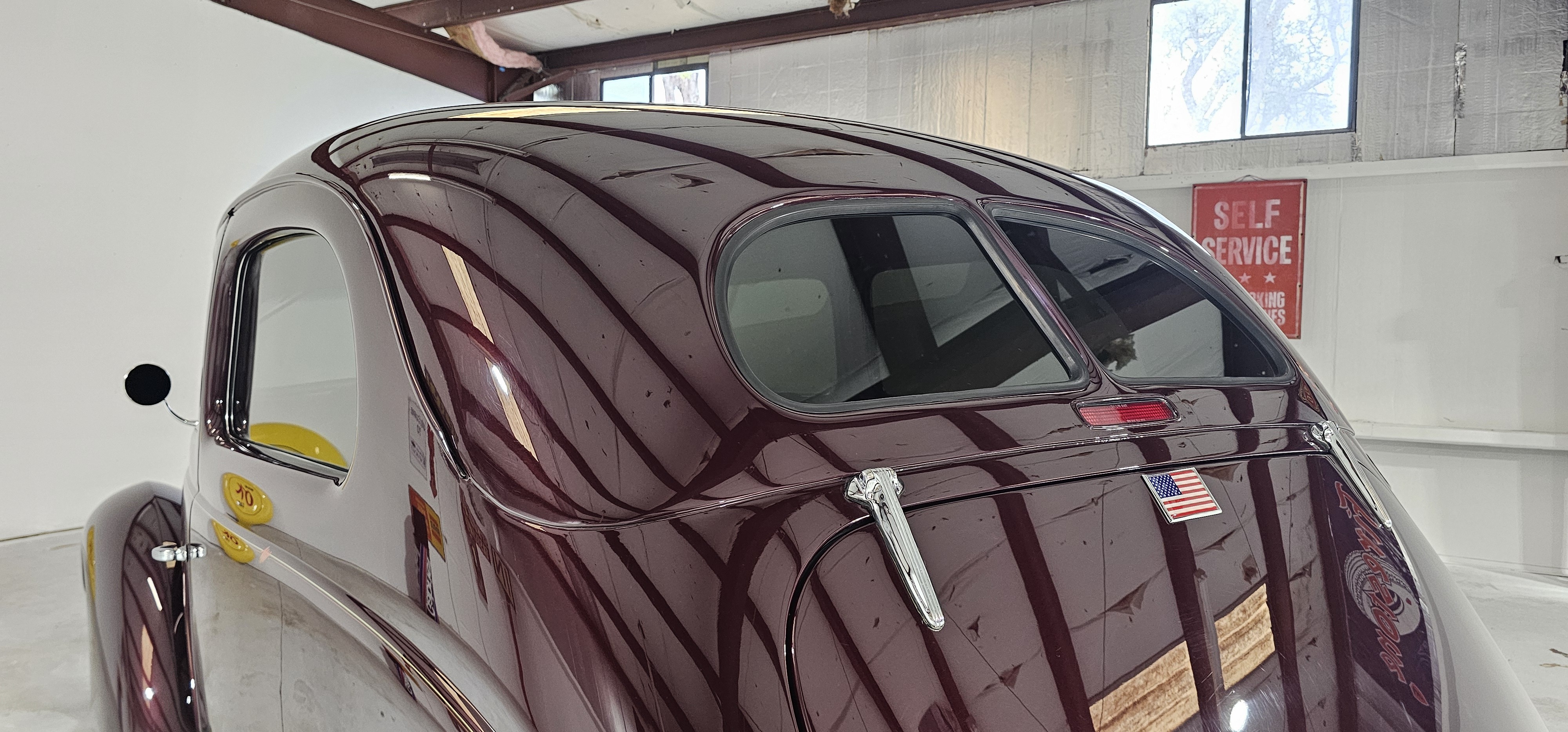 1937 Ford Slant Back Street Rod 25