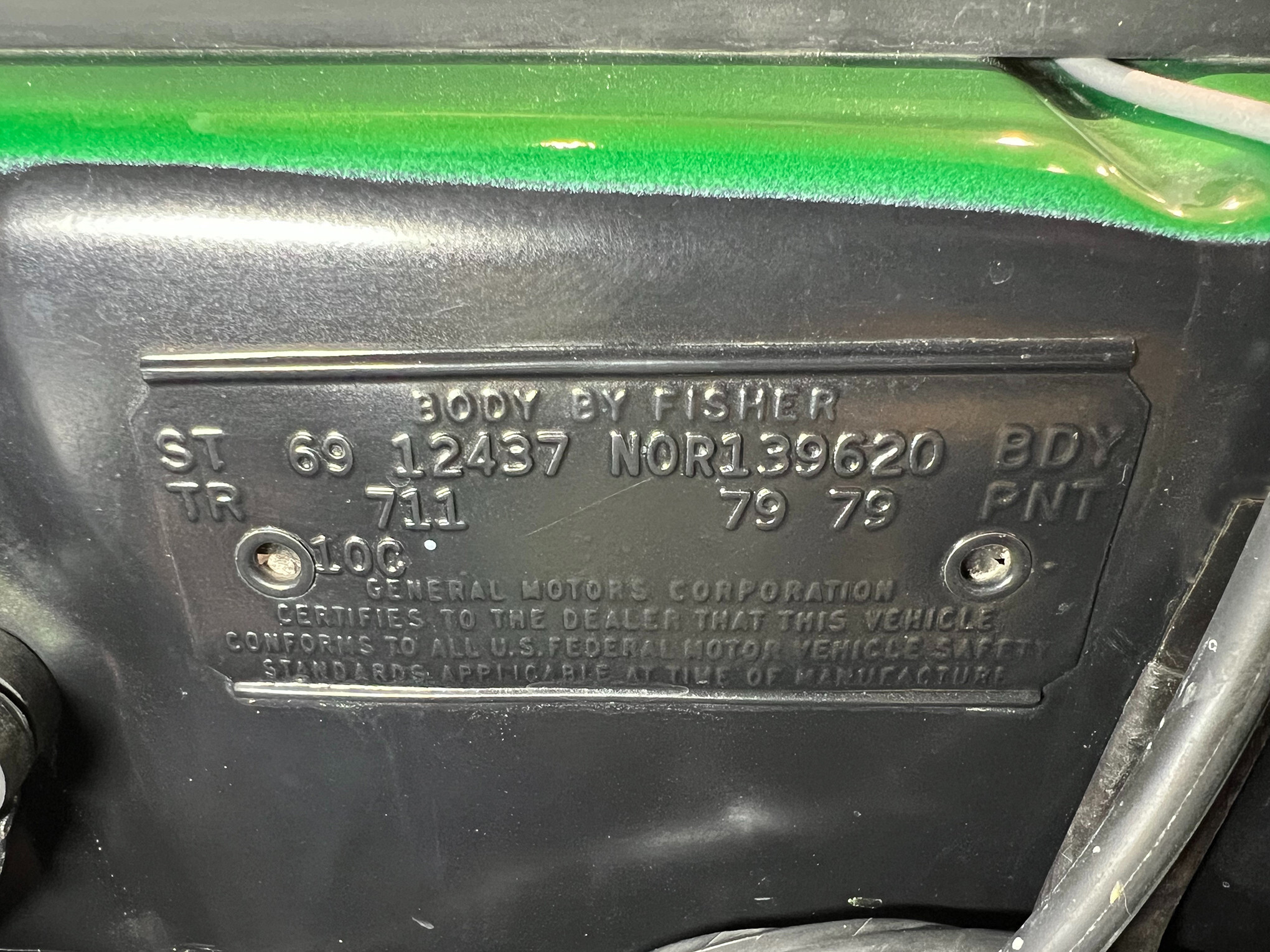 1969 Chevrolet Camaro Z28 2