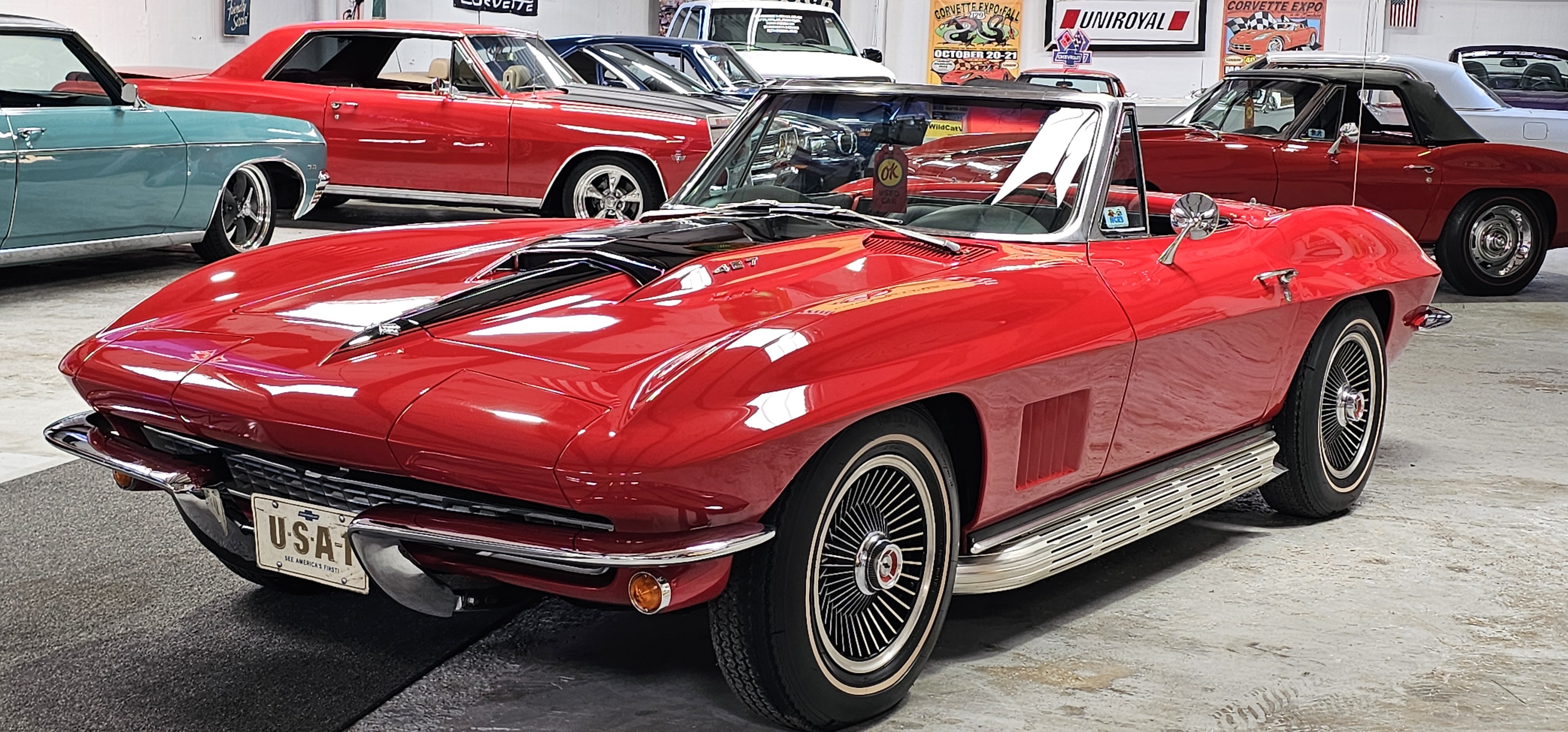1967 CHEVROLET CORVETTE STINGRAY 70