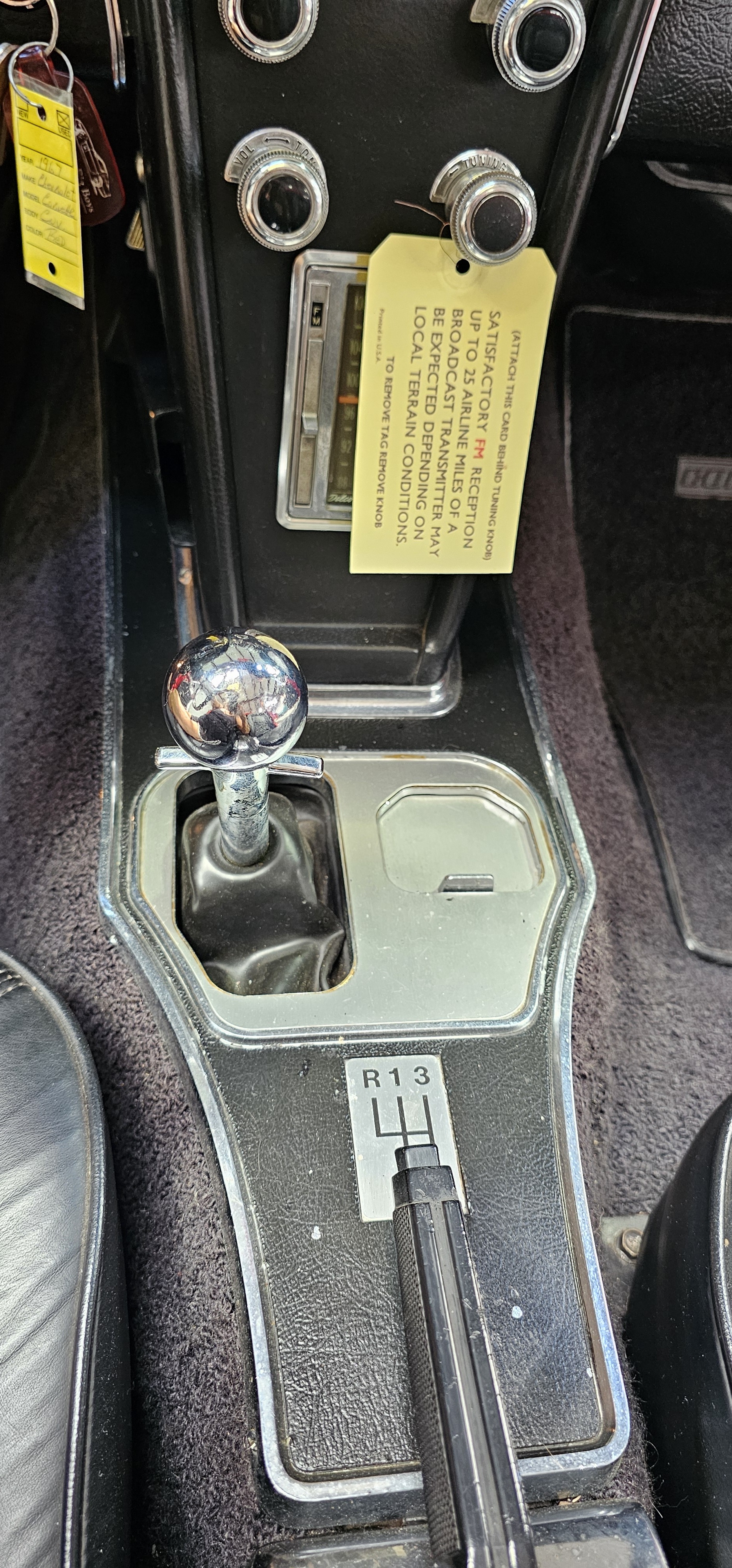 1967 CHEVROLET CORVETTE STINGRAY 109