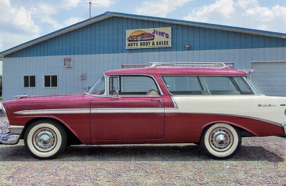1956 Chevrolet Belair Nomad 7