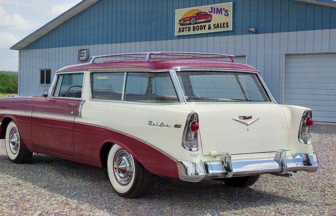 1956 Chevrolet Belair Nomad 8