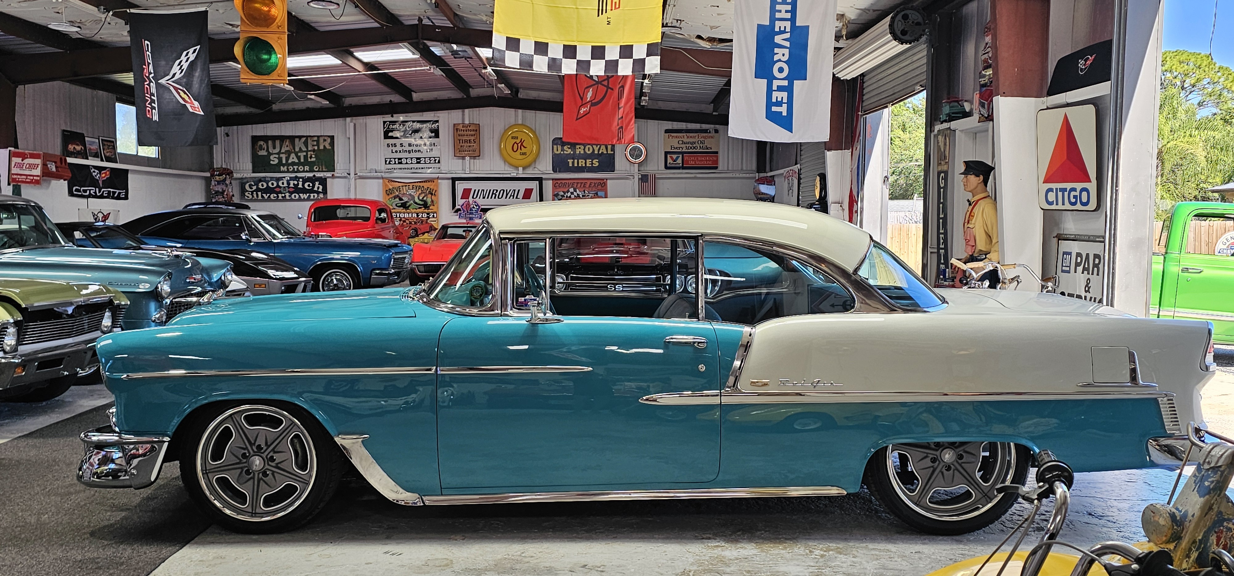 1855 CHEVROLET BEL-AIR 2-DOOR HARDTOP 2