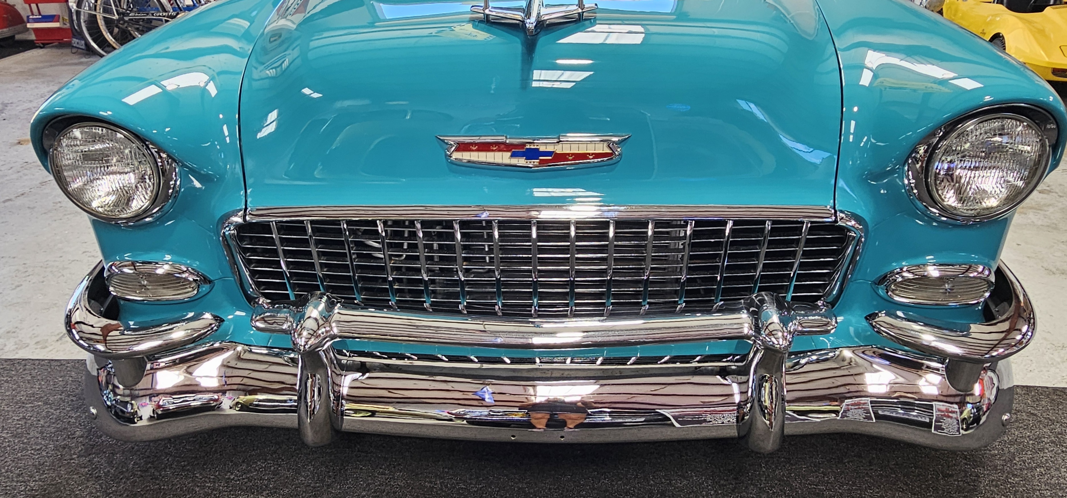 1855 CHEVROLET BEL-AIR 2-DOOR HARDTOP 19