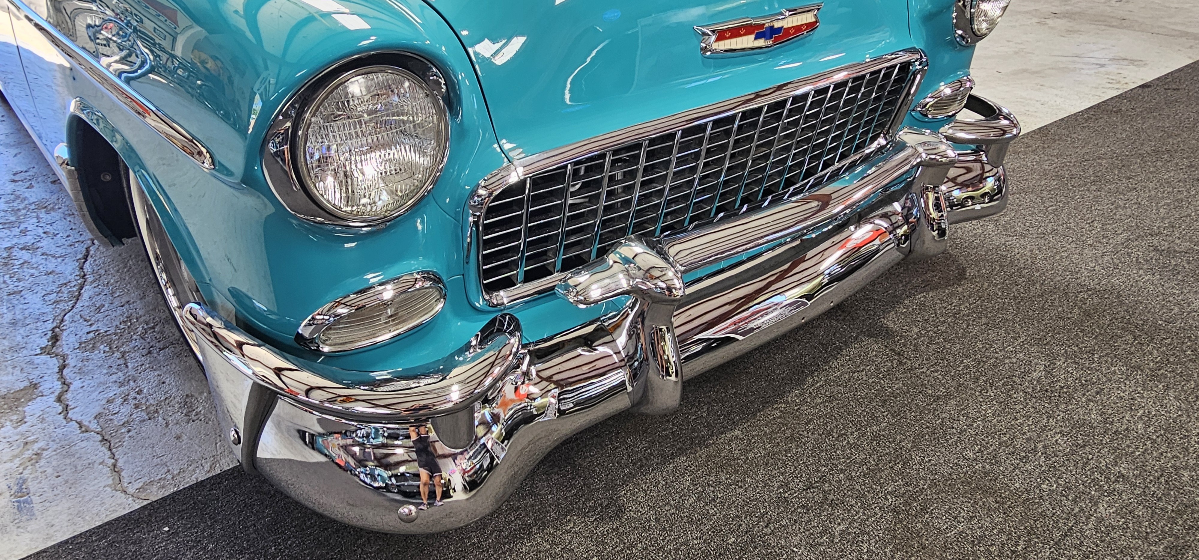 1855 CHEVROLET BEL-AIR 2-DOOR HARDTOP 20