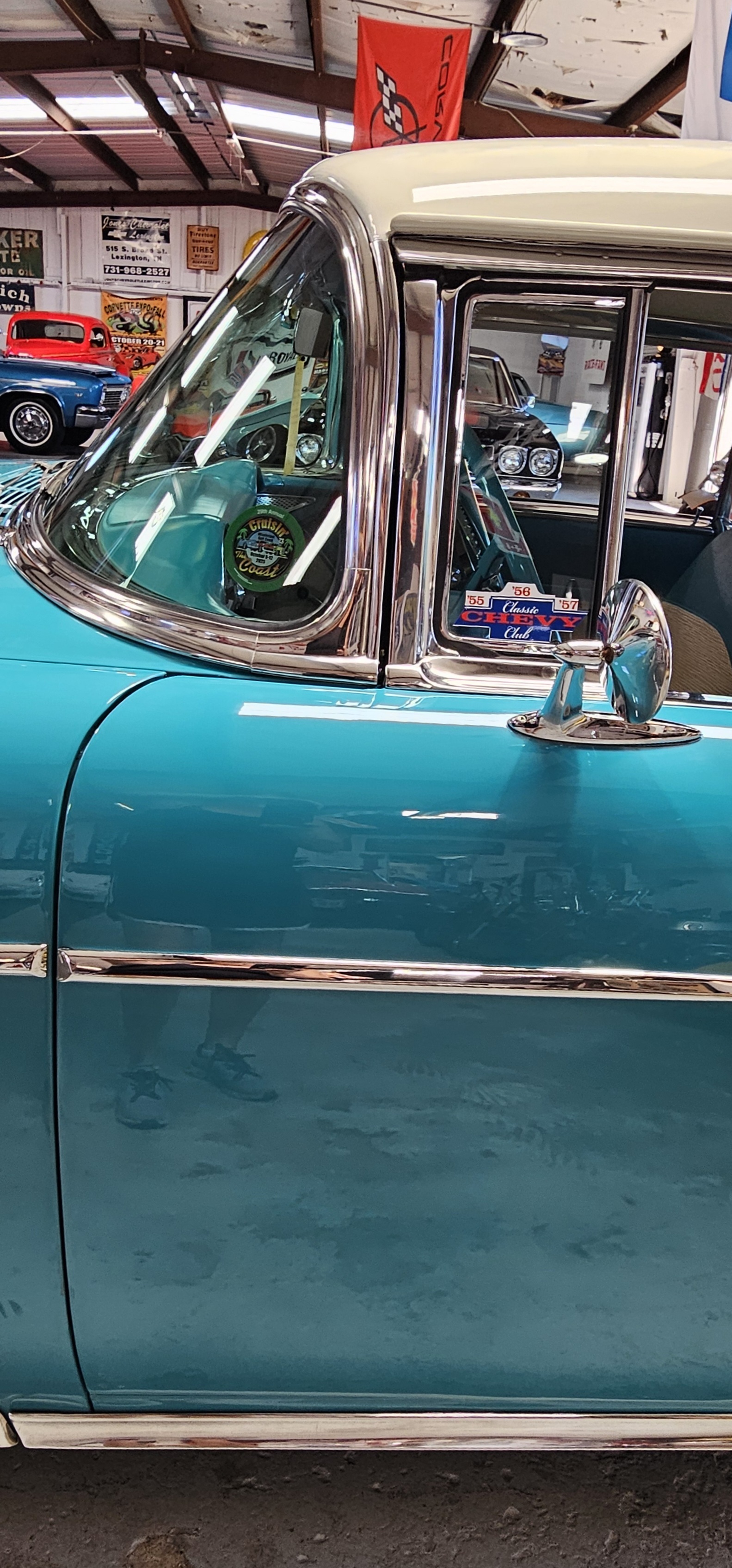 1855 CHEVROLET BEL-AIR 2-DOOR HARDTOP 29