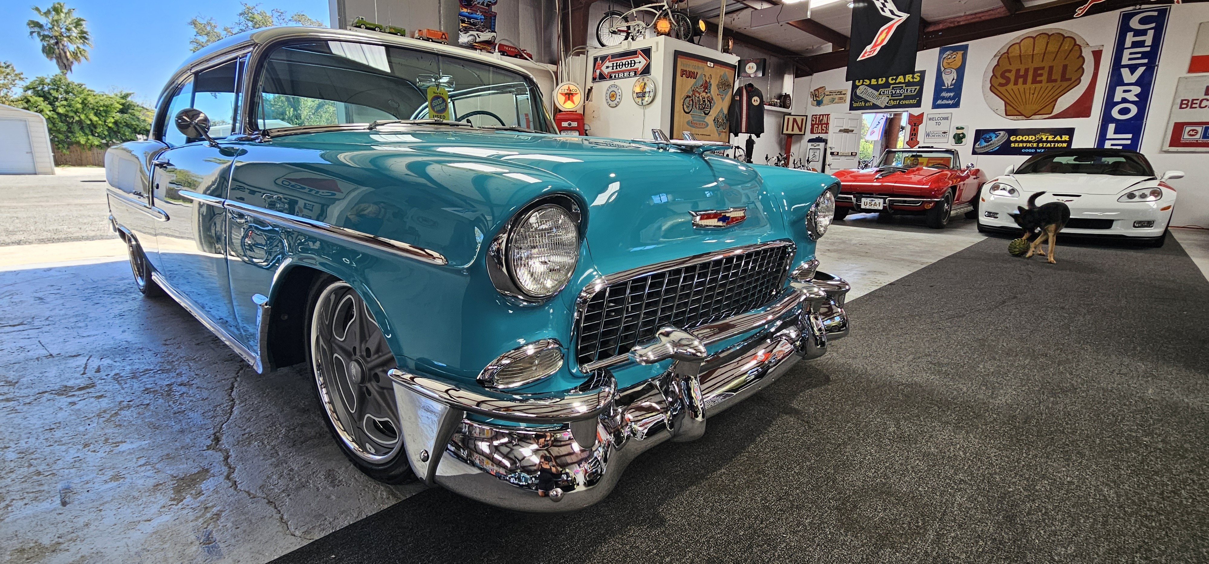 1855 CHEVROLET BEL-AIR 2-DOOR HARDTOP 32