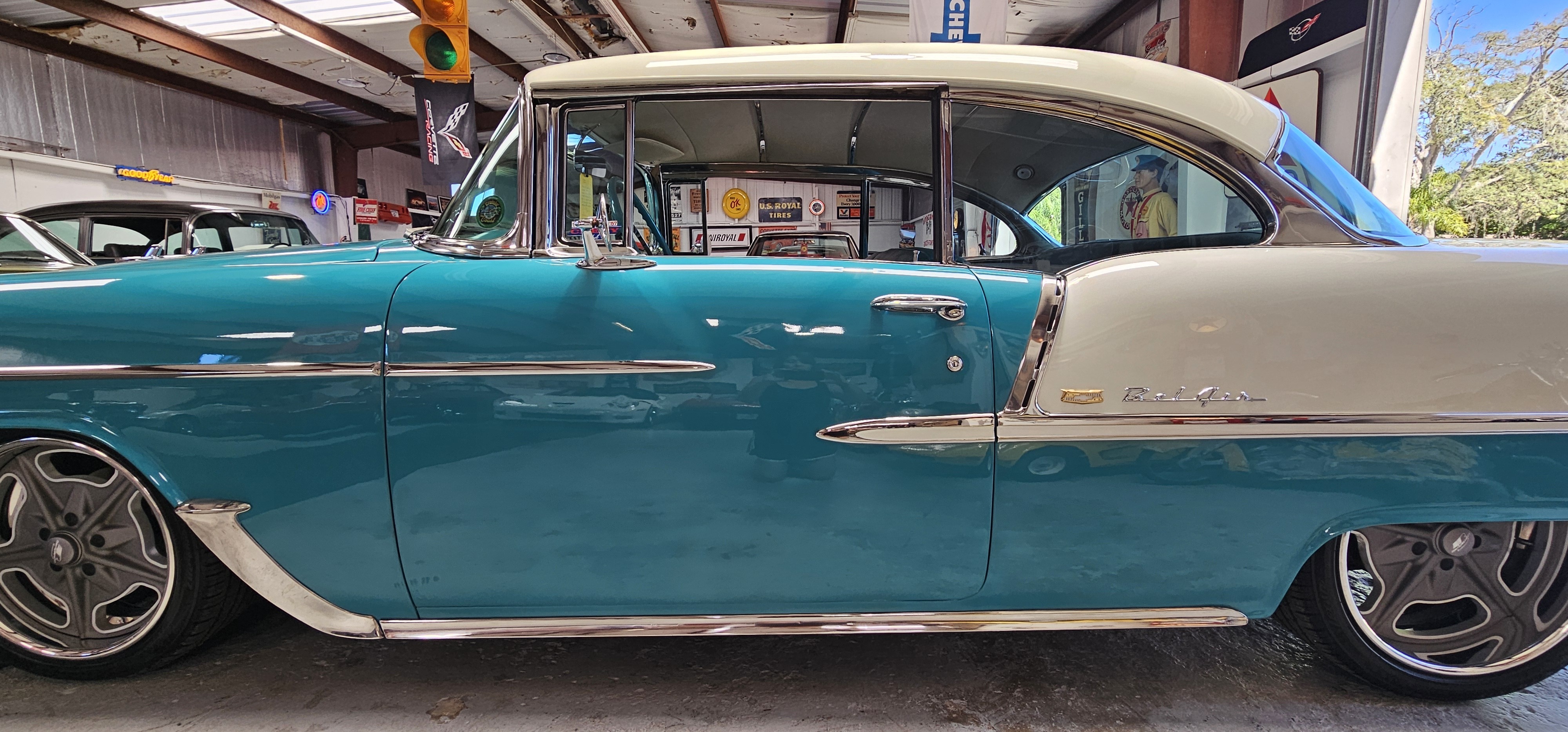 1855 CHEVROLET BEL-AIR 2-DOOR HARDTOP 40