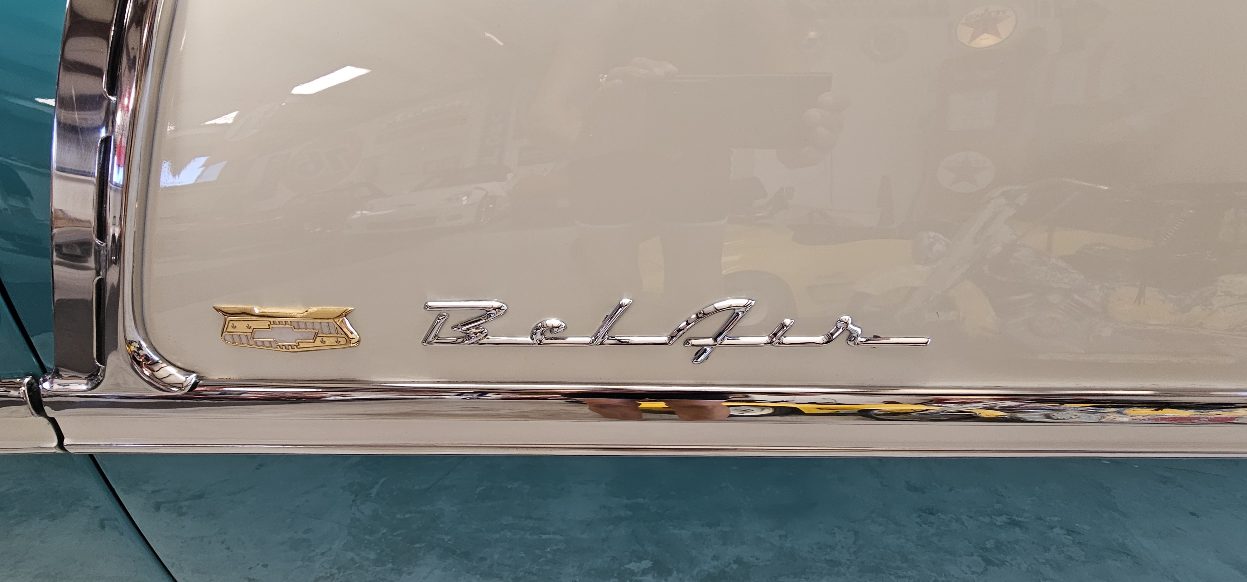 1855 CHEVROLET BEL-AIR 2-DOOR HARDTOP 45