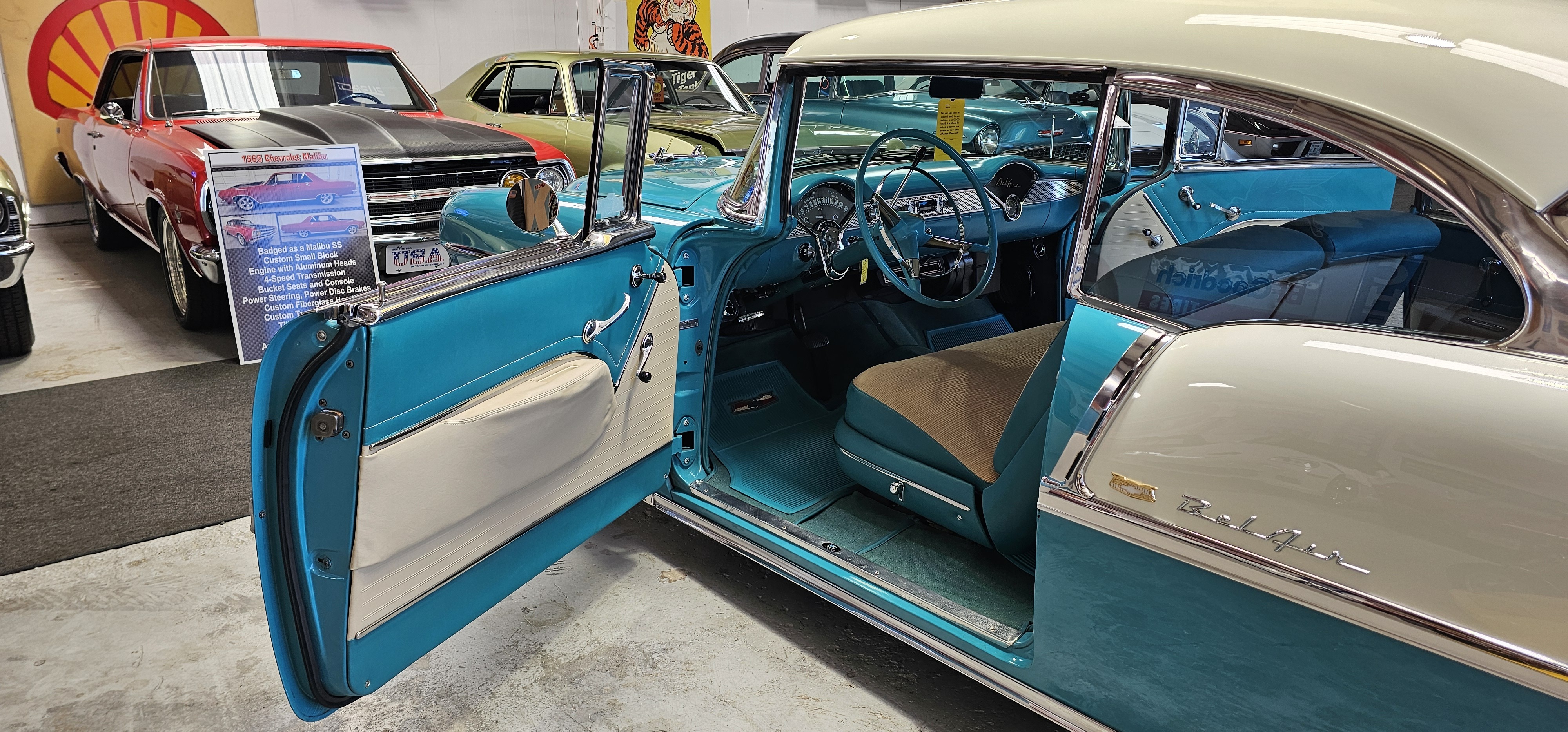 1855 CHEVROLET BEL-AIR 2-DOOR HARDTOP 57