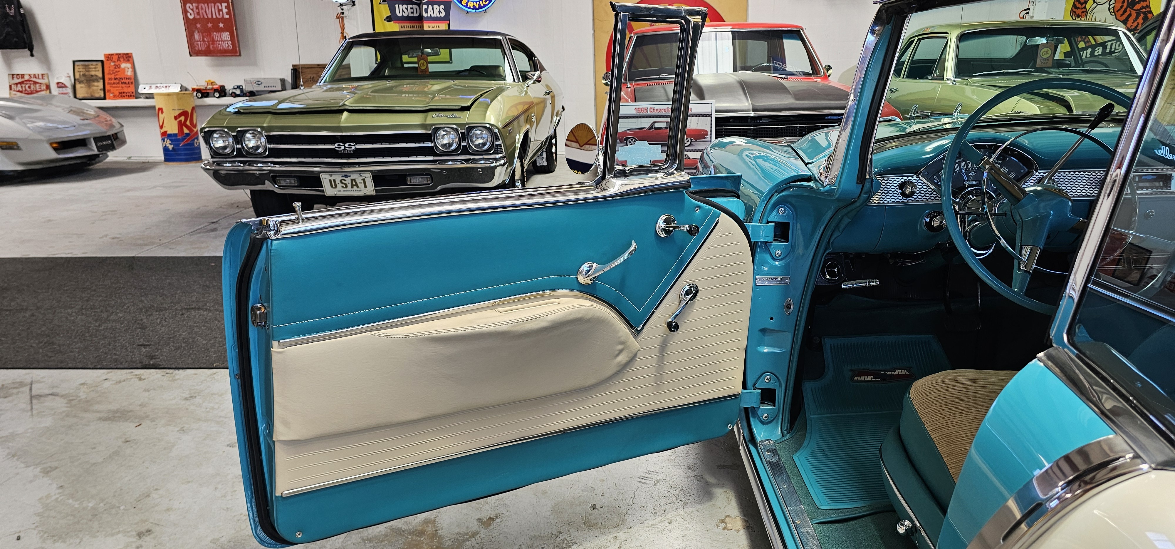 1855 CHEVROLET BEL-AIR 2-DOOR HARDTOP 59