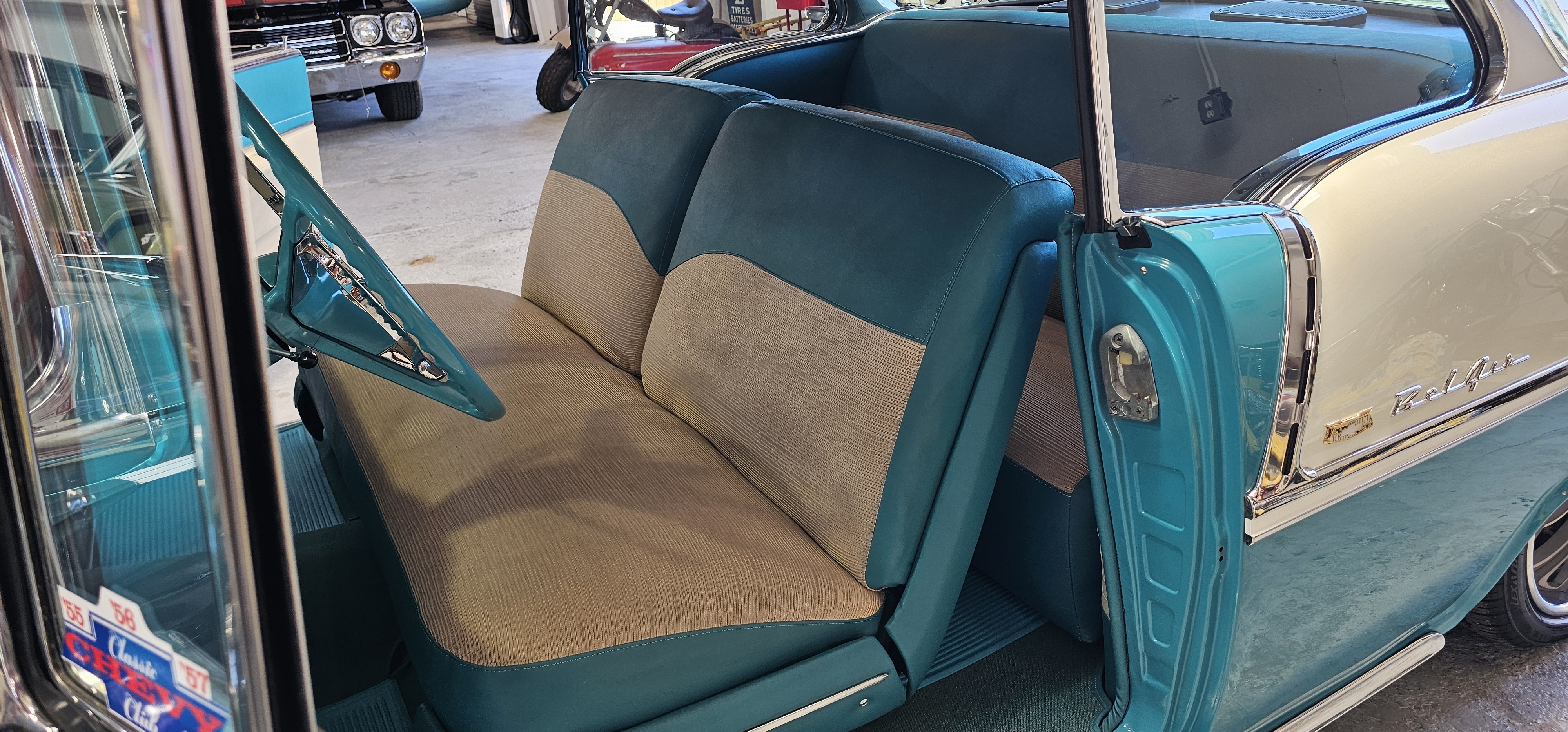 1855 CHEVROLET BEL-AIR 2-DOOR HARDTOP 62