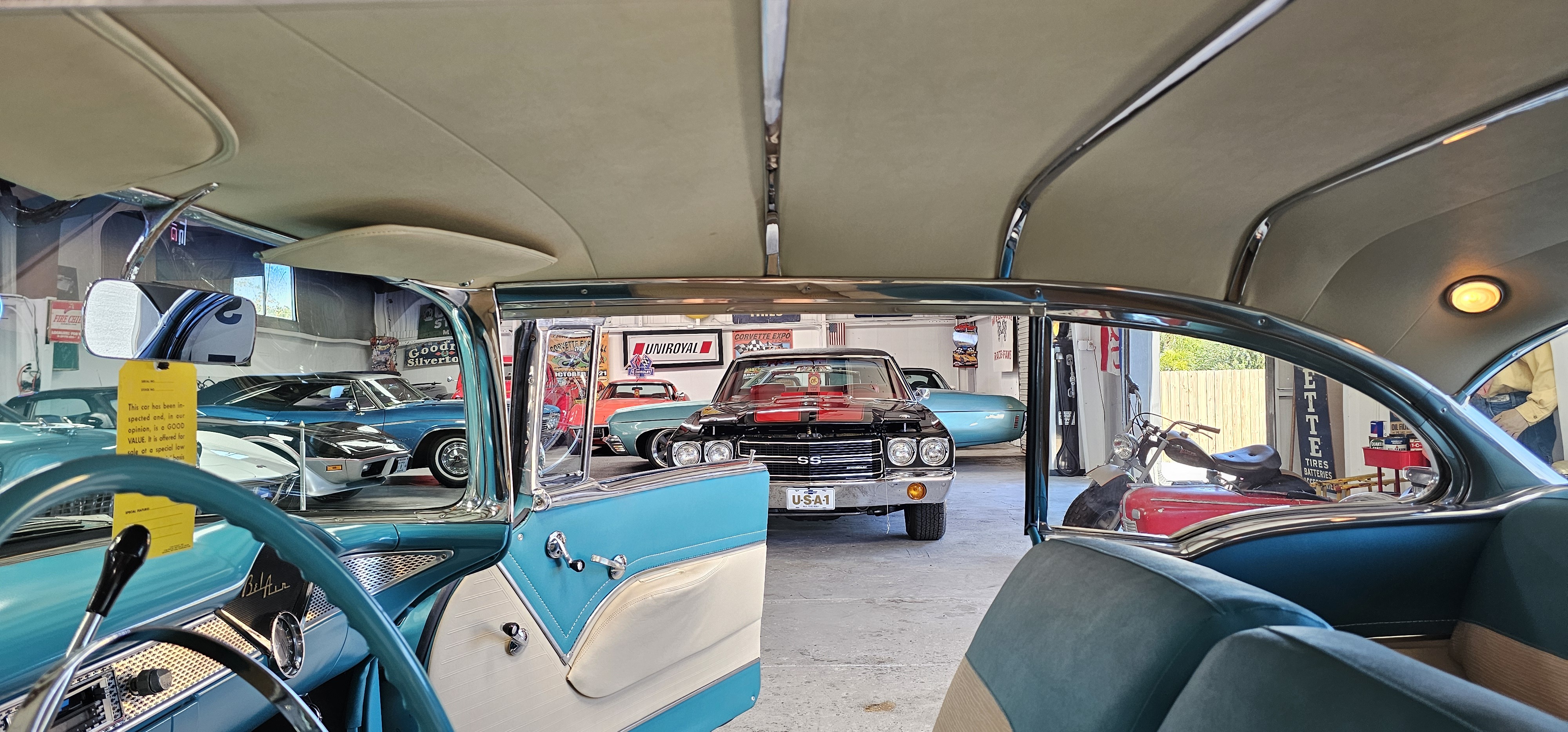 1855 CHEVROLET BEL-AIR 2-DOOR HARDTOP 66