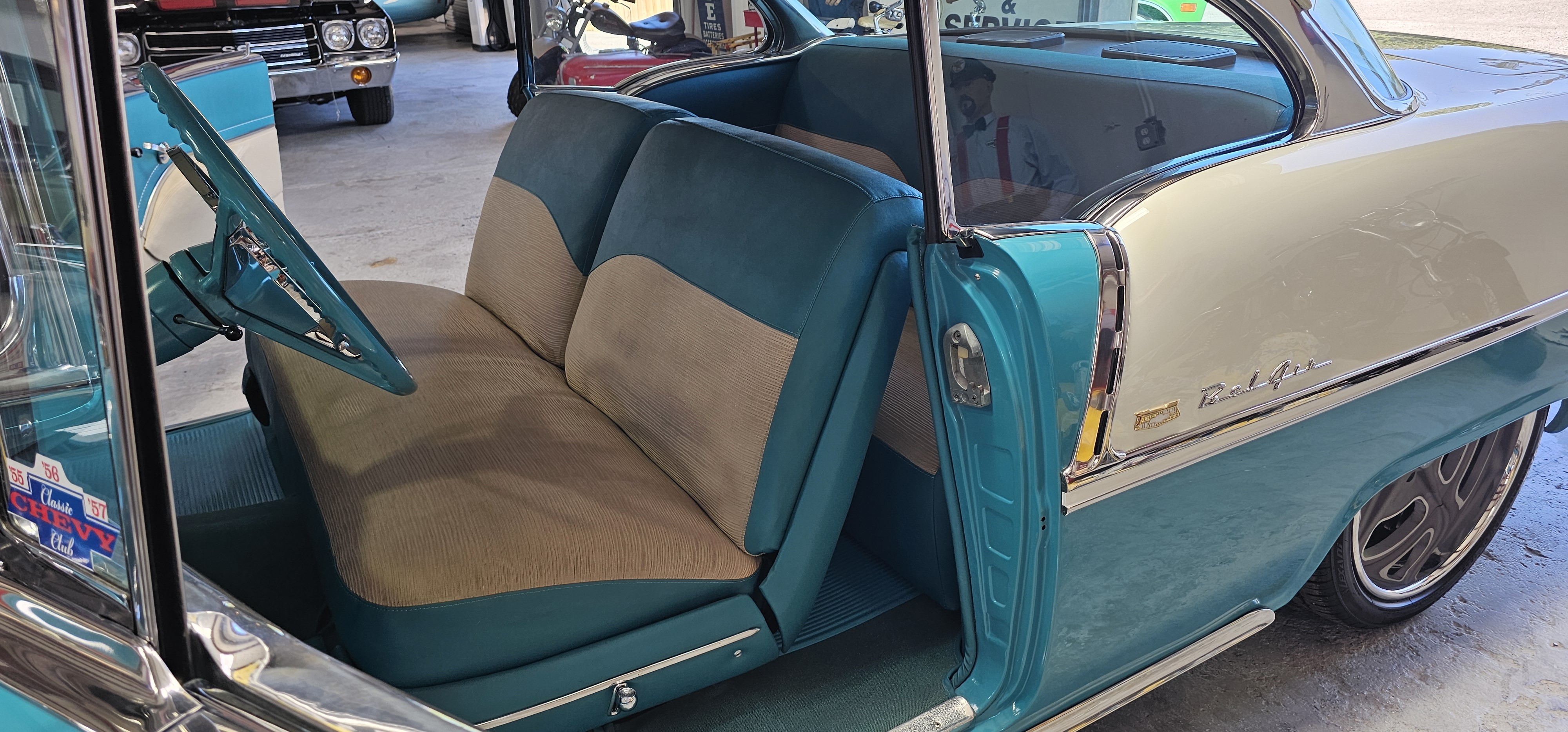 1855 CHEVROLET BEL-AIR 2-DOOR HARDTOP 75