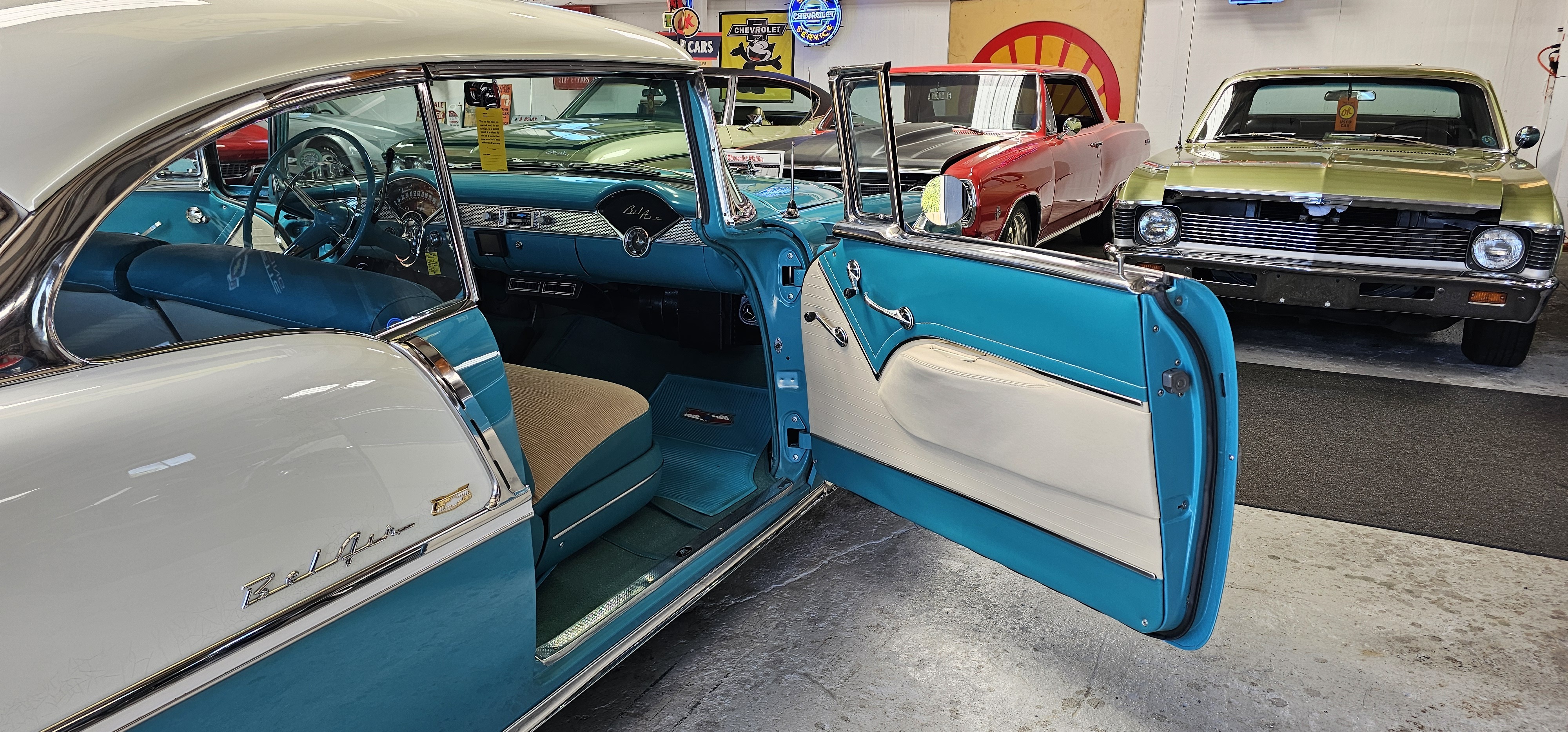 1855 CHEVROLET BEL-AIR 2-DOOR HARDTOP 76